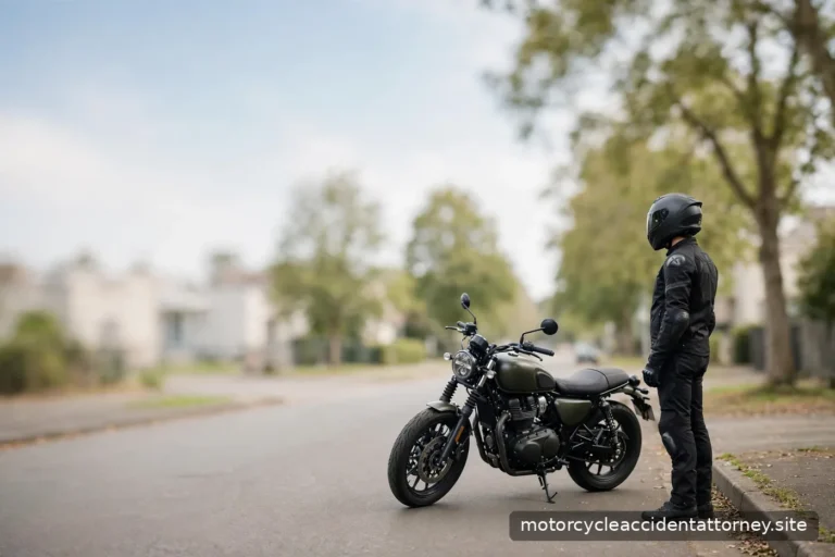 Calm editorial illustration for the guide 'Medical Bills After a Motorcycle Crash: How Payment Typically Works'